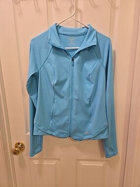 Tek Gear Ultrastretch Vibrant Blue Full-Zip Active Jacket